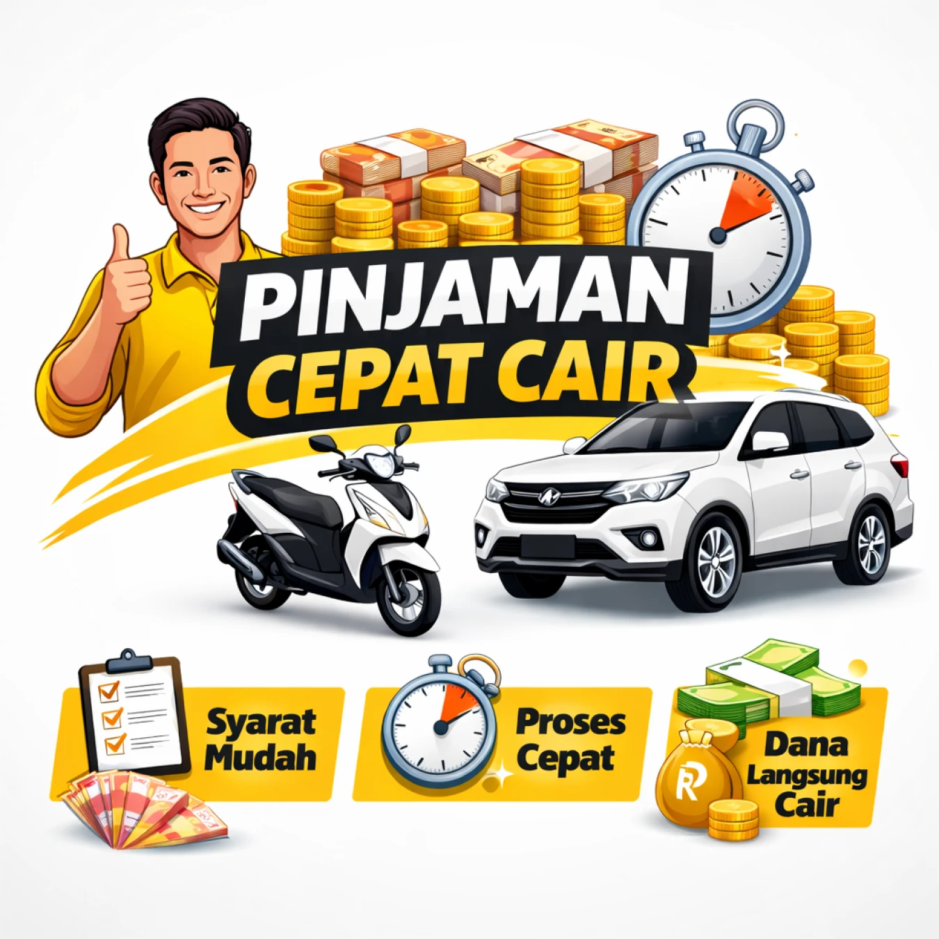 Solusi Dana Cepat? Gadai BPKB Kendaraan Proses Mudah dan Cair Maksimal