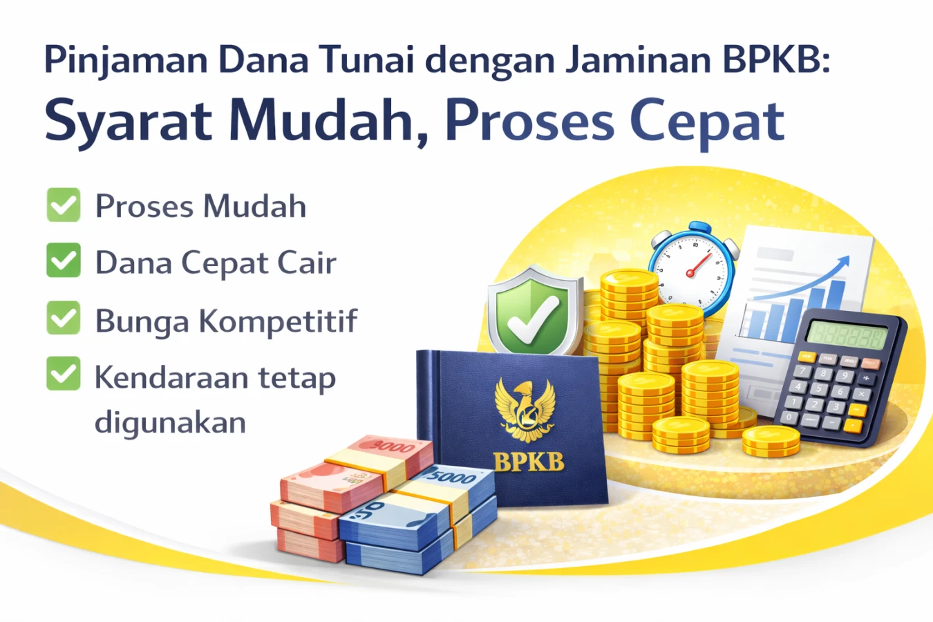 Pinjaman Dana Tunai dengan Jaminan BPKB: Syarat Mudah, Proses Cepat