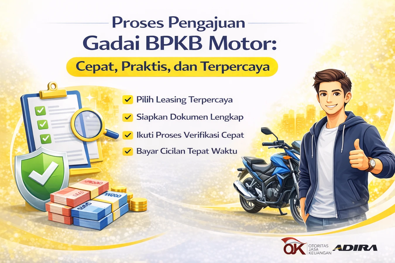Proses Pengajuan Gadai BPKB Motor: Cepat, Praktis, dan Terpercaya