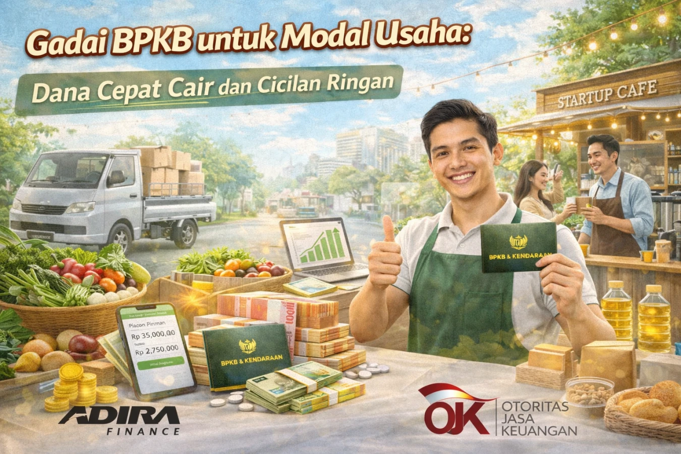 Gadai BPKB untuk Modal Usaha: Dana Cepat Cair dan Cicilan Ringan