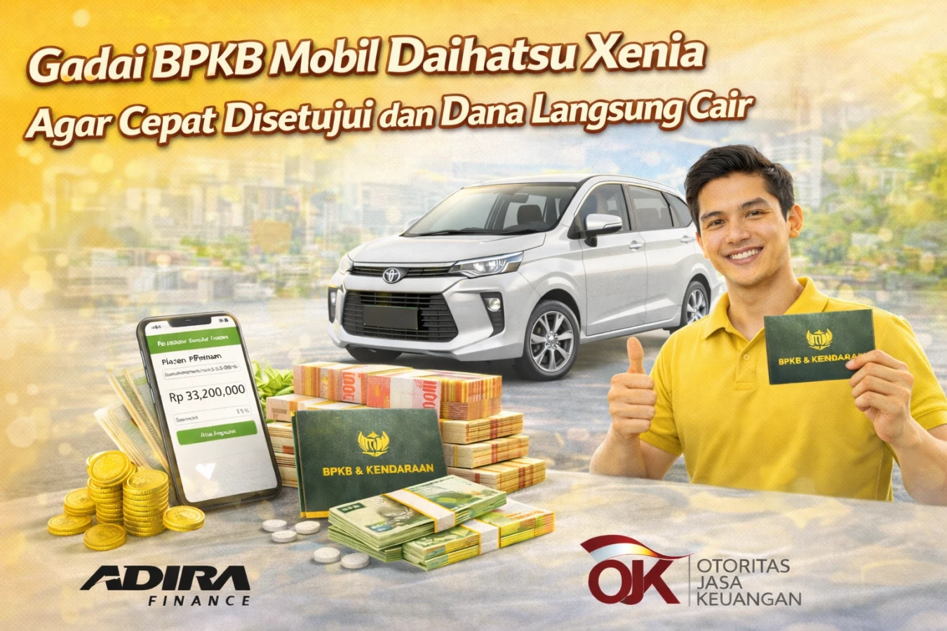 Gadai BPKB Mobil Daihatsu Xenia Agar Cepat Disetujui dan Dana Langsung Cair