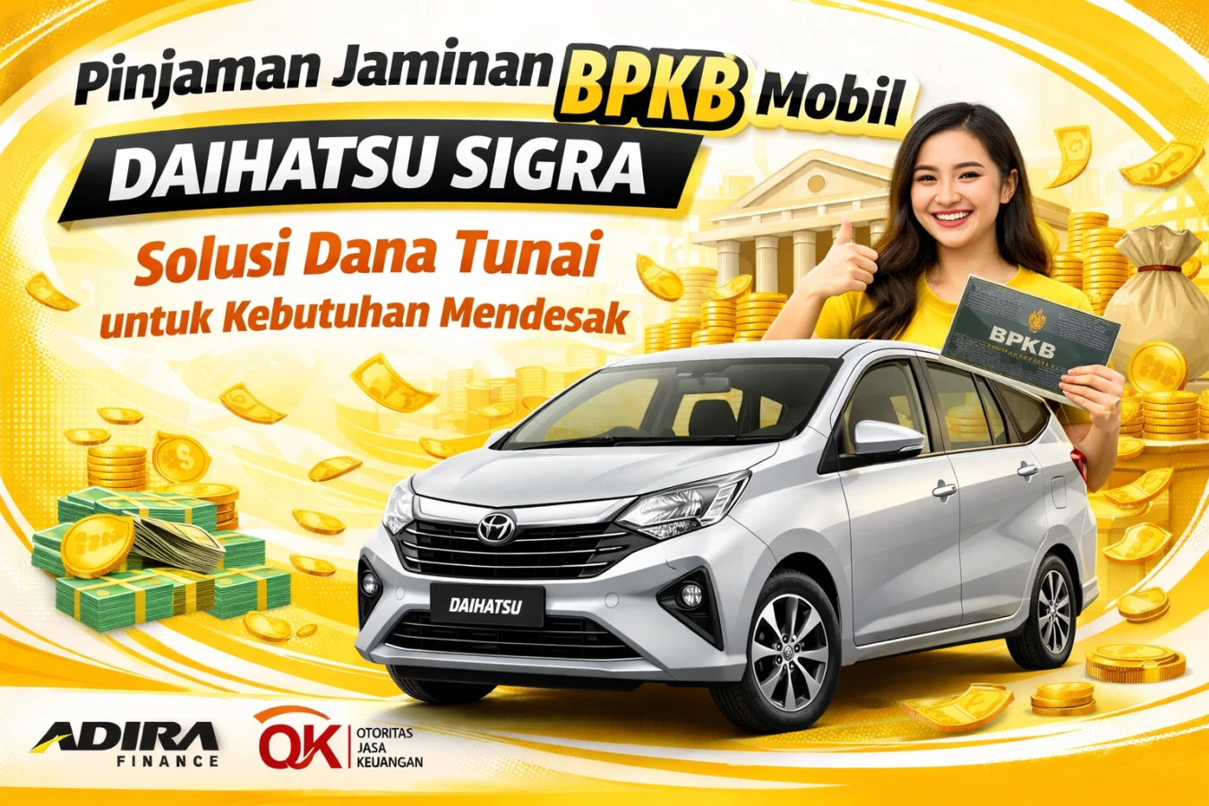Pinjaman Jaminan BPKB Mobil Daihatsu Sigra Solusi Dana Tunai untuk Kebutuhan Mendesak